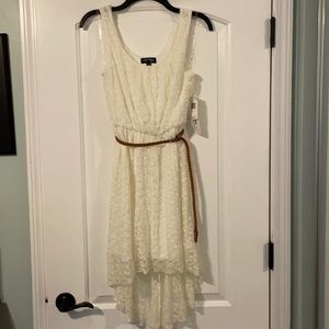Ivory lace dress